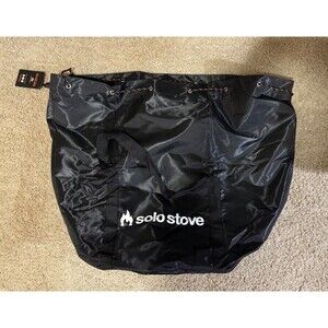 Solo Stove Bonfire Black Nylon Fire Pit Protection Tote Bag NWT